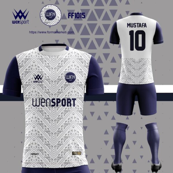 FF1015 İtalya 2020-2021 Forması Gri, Krem ve Siyah futbol forması modeli - forma yaptırma ön görünüm