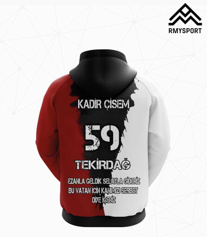 SPLR103 Asker Poları Krem, Siyah ve Bordo futbol forması modeli - forma yaptırma detay görünümü 2